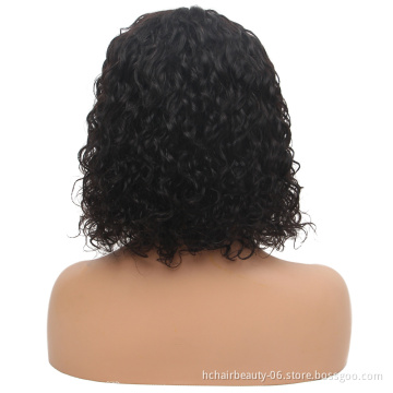 Direct Factory Deep Curly Lace Front Wig Cheap13x4 Cut Brazilian Bob Wigs